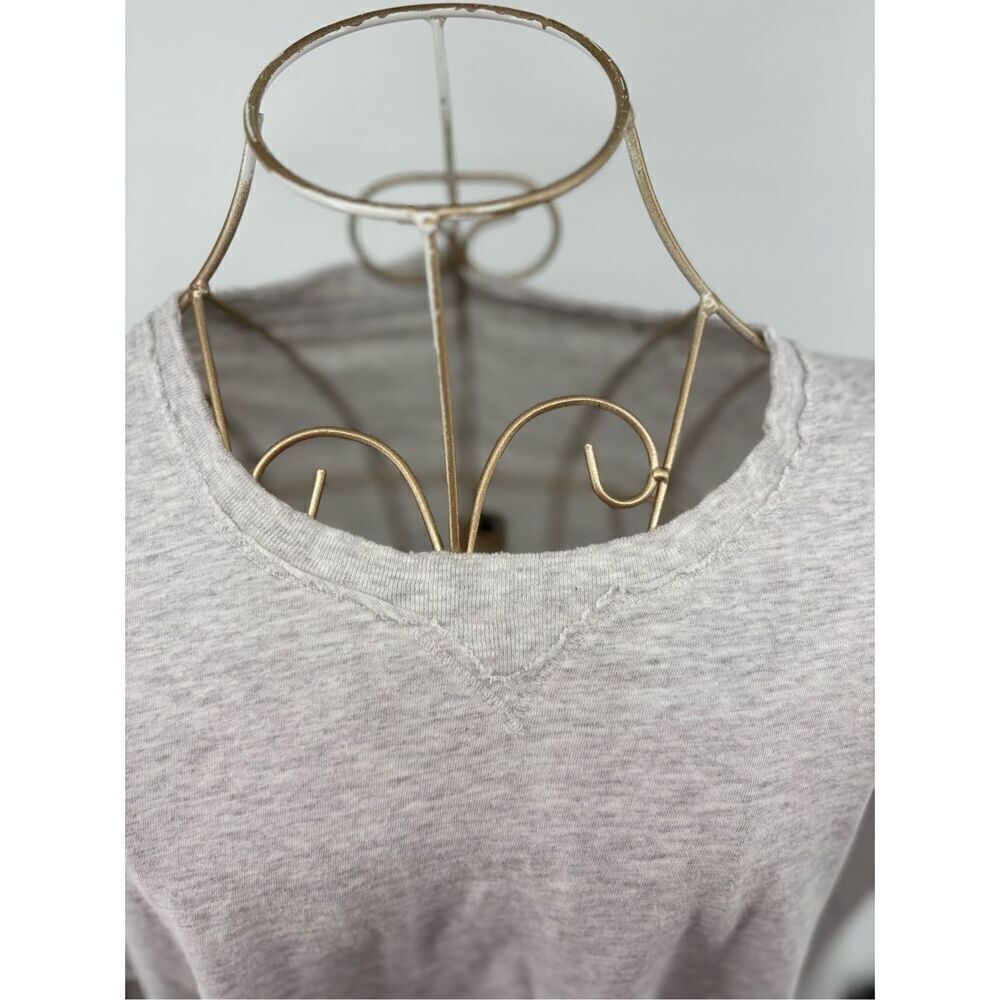 Aerie gray raw hem 100% cotton t shirt size XS - Picture 5 of 9